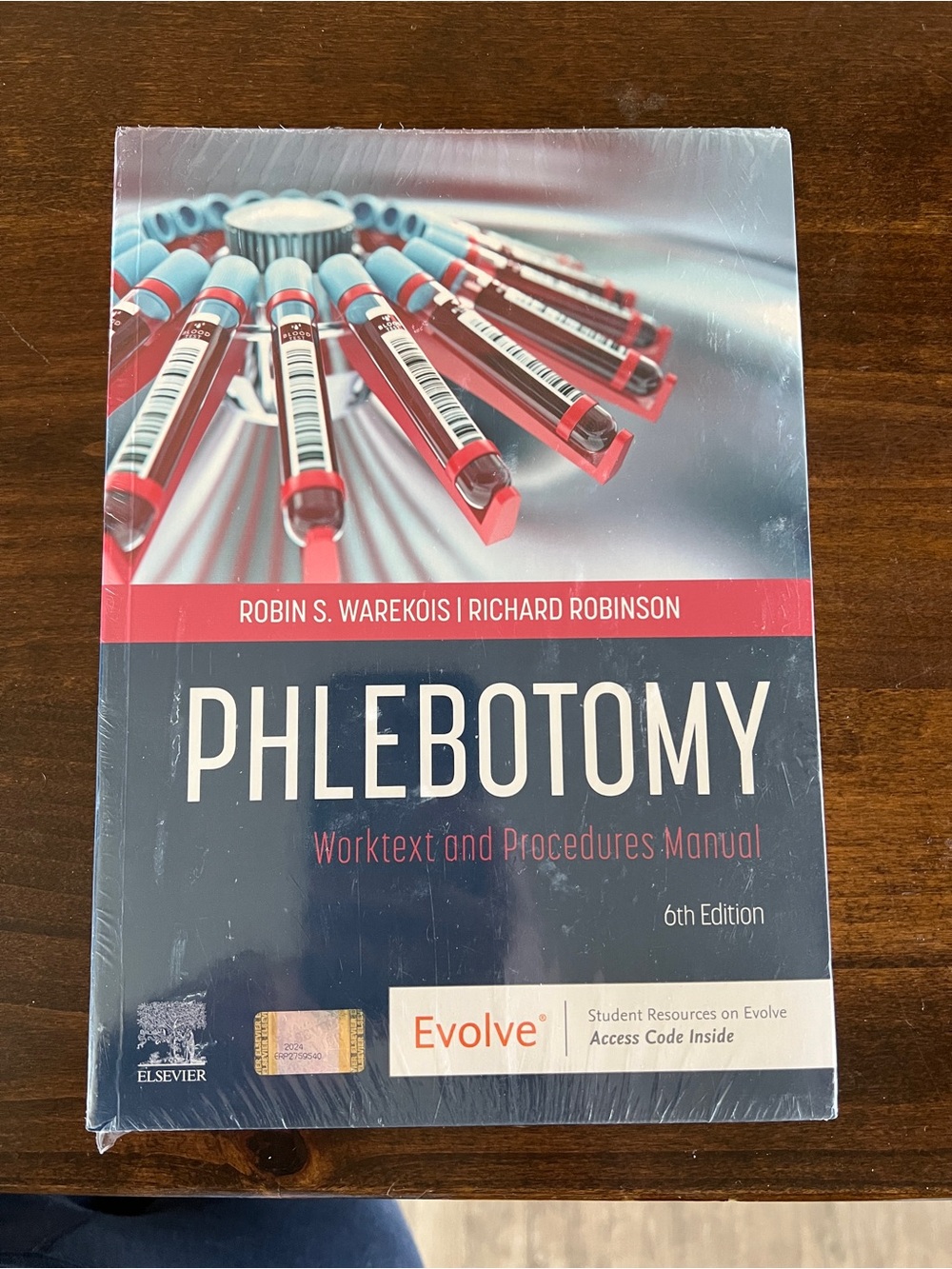 Phlebotomy Worktext and Procedures Manual - Blue/Red by Elsevier